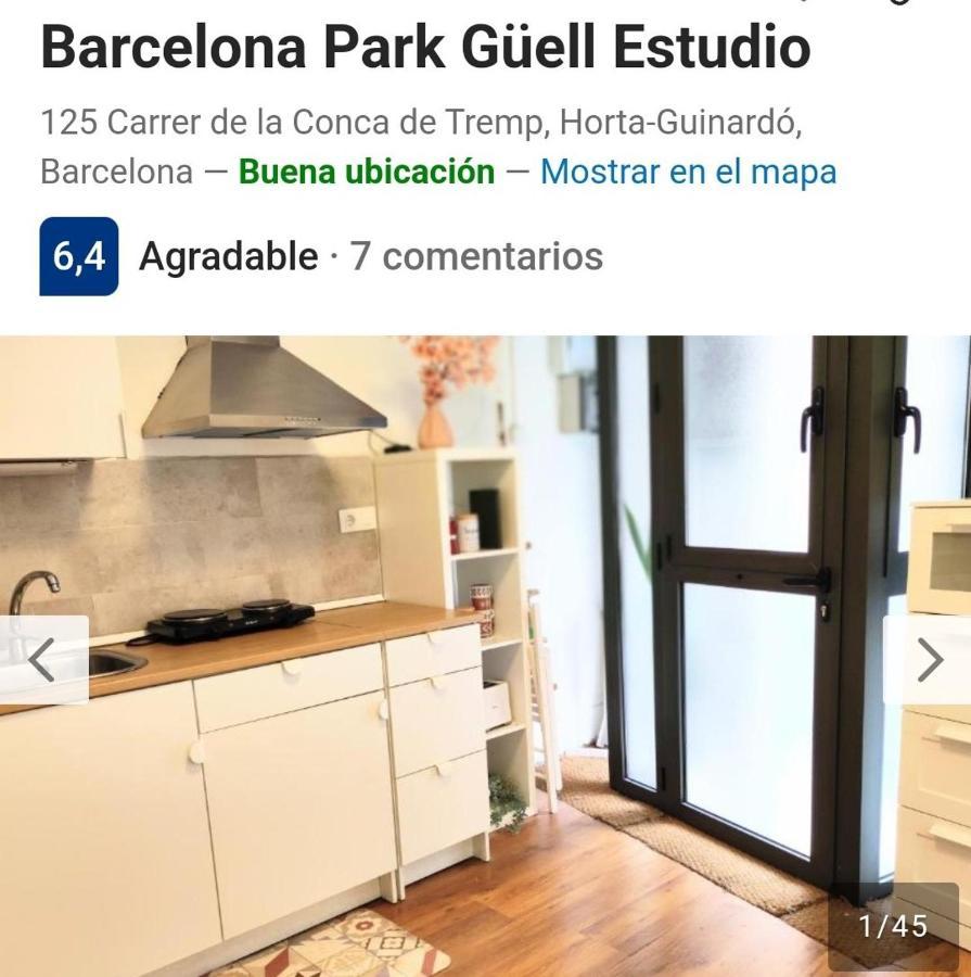 Estudio Barcelona Park Guell Appartamento Esterno foto